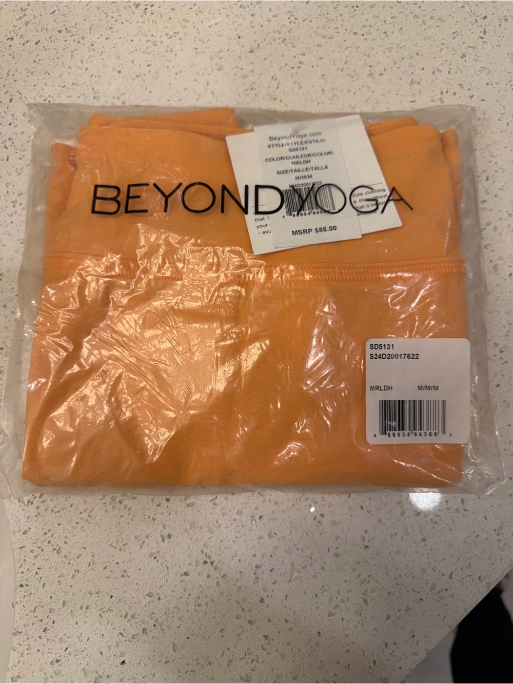 Beyond Yoga Orange Leggings